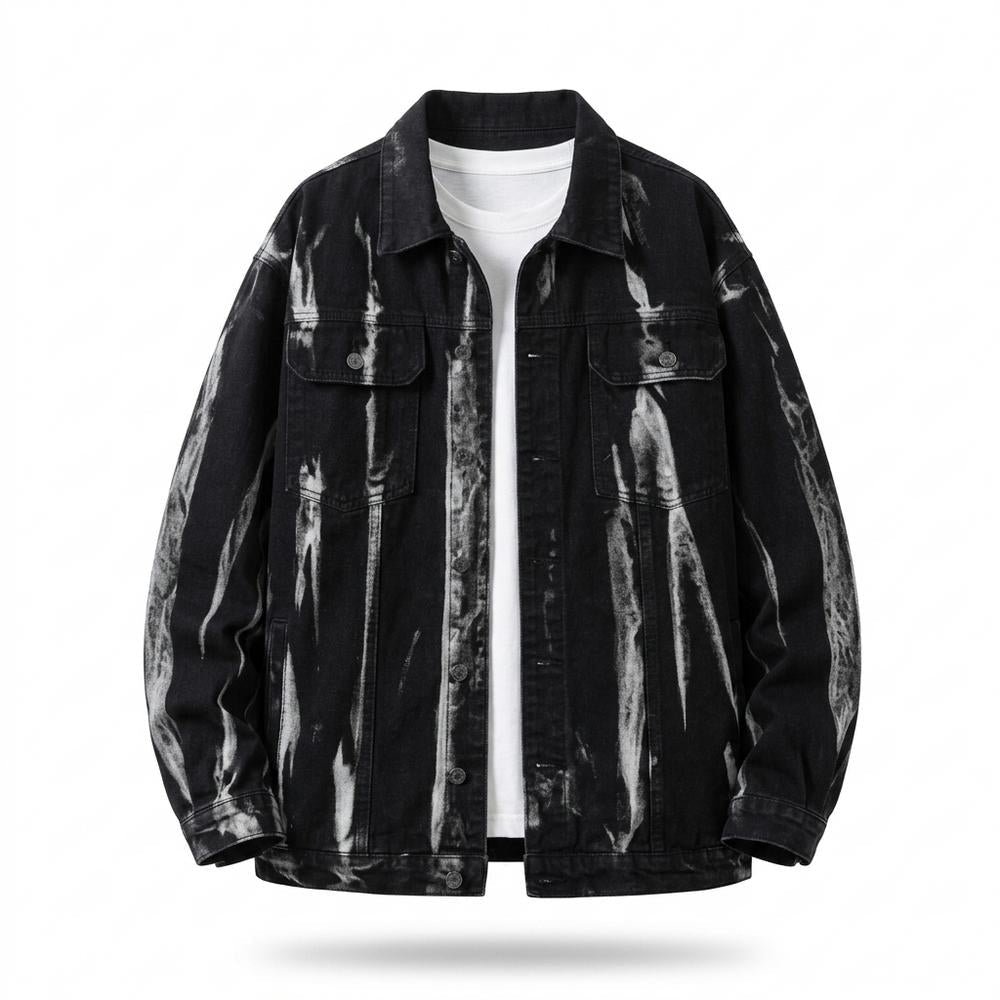 Allsaints Leather - Retev | Washed Button-Down Denim Jacket Unisex