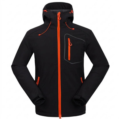 Allsaints Leather - Tarev | Hooded Zip-Up Jacket Men