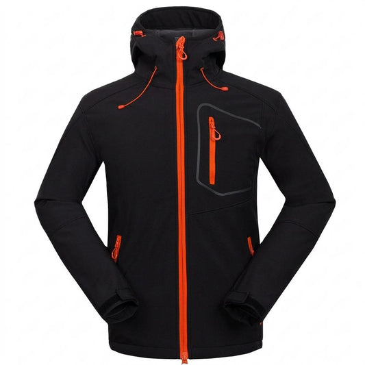 Allsaints Leather - Tarev | Hooded Zip-Up Jacket Men