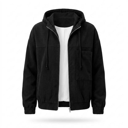 Allsaints Leather - Lelar | Hooded Corduroy Jacket Women