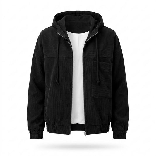 Allsaints Leather - Lelar | Hooded Corduroy Jacket Women