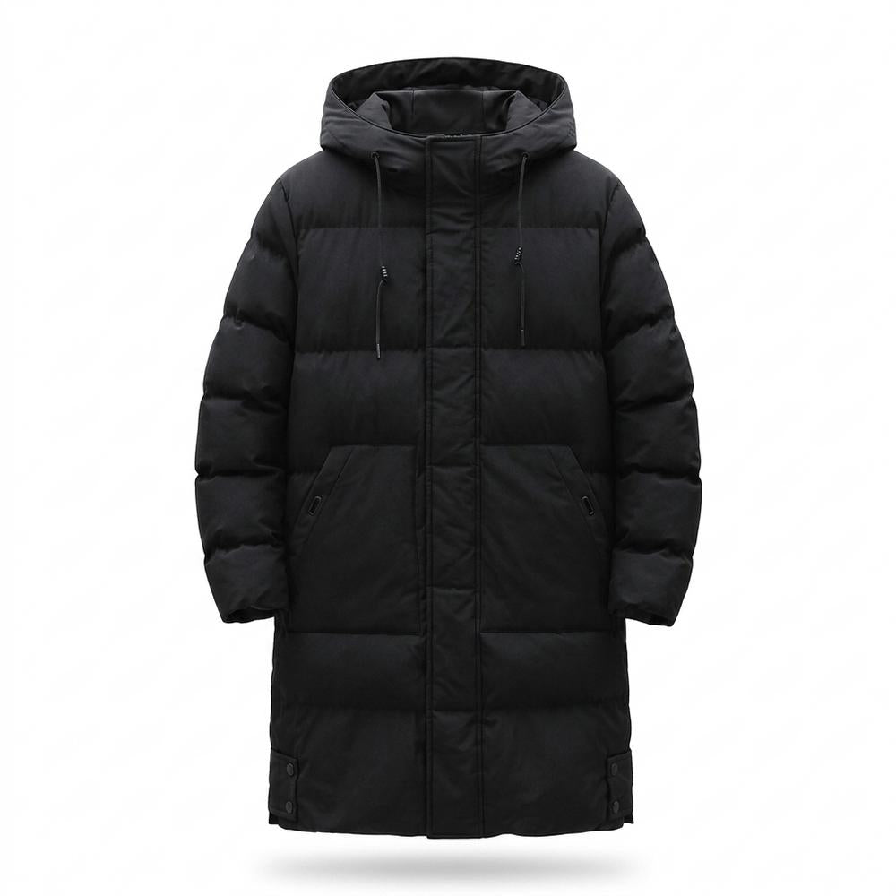 Allsaints Leather - Tiron | Quilted Hooded Coat Men