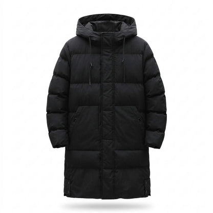 Allsaints Leather - Tiron | Quilted Hooded Coat Men