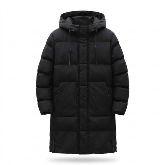 Allsaints Leather - Tiron | Quilted Hooded Coat Men