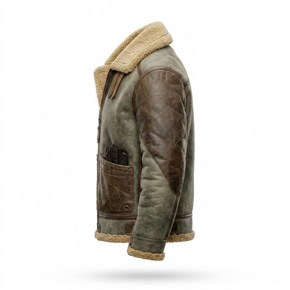 Allsaints Leather - Eihal | Shearling Lined Jacket Men