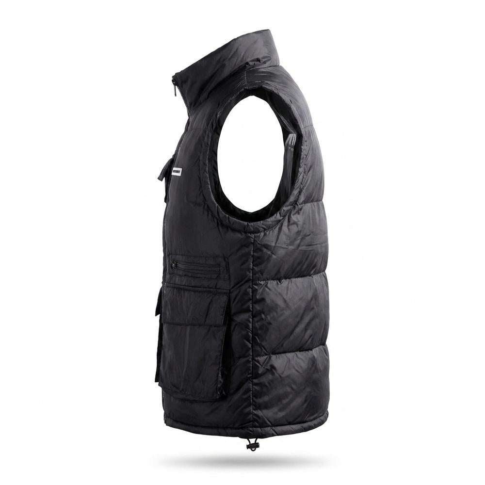 Allsaints Leather - Ribon | Padded Functional Vest Unisex