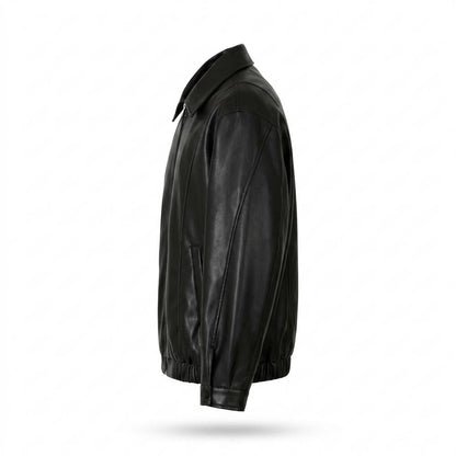 Allsaints Leather - Dakod | Zip-Up Relaxed-Fit Leather Jacket Unisex