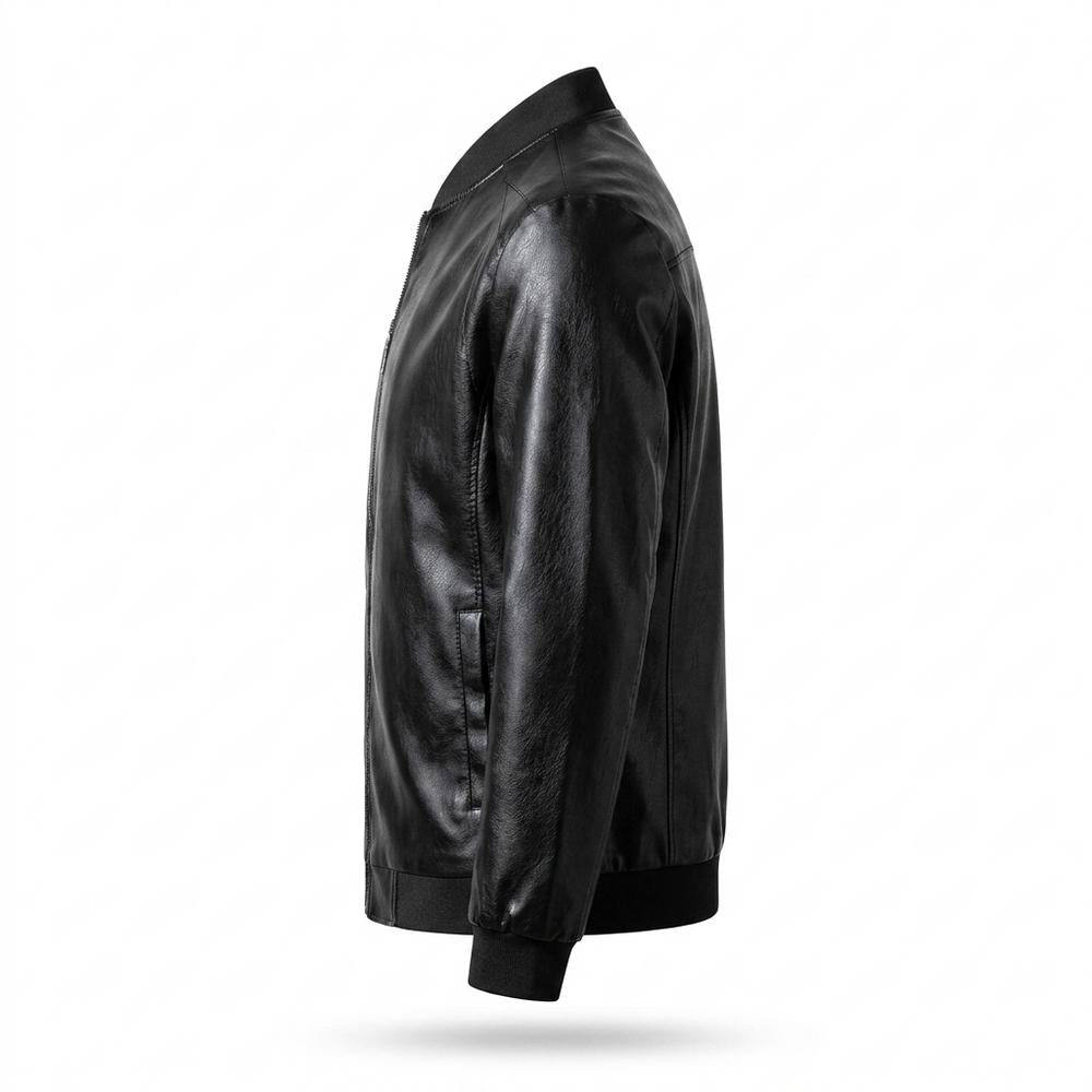 Allsaints Leather - Sisud | Zip-Up Slim-Fit Leather Jacket Men
