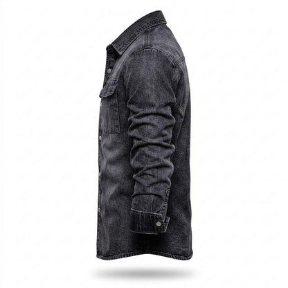 Allsaints Leather - Lesel | Washed Button-Up Shirt Men