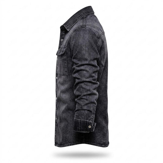 Allsaints Leather - Lesel | Washed Button-Up Shirt Men