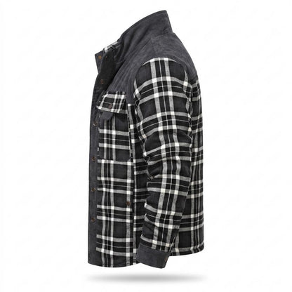Allsaints Leather - Nilan | Plaid Fleece-Lined Jacket Men