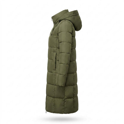 Allsaints Leather - Kamin | Quilted Hooded Coat Women