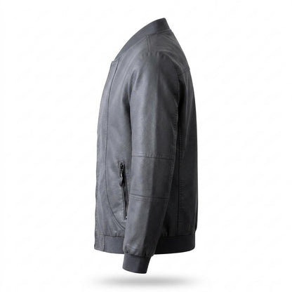 Allsaints Leather - Ranal | Zip-Up Bomber-Style Leather Jacket Men