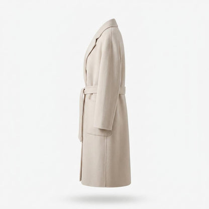 Allsaints Leather - Sesen | Belted Wool Coat Women