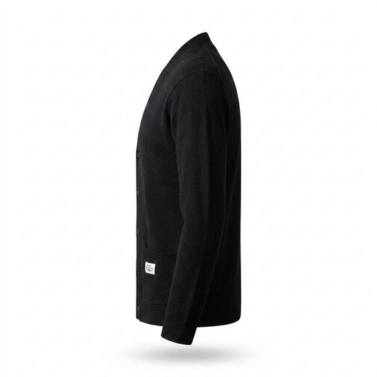 Allsaints Leather - Lufav | Knitted Button-Front Knit Cardigan Men