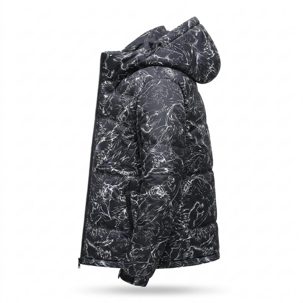 Allsaints Leather - Vimon | Padded Patterned Jacket Men