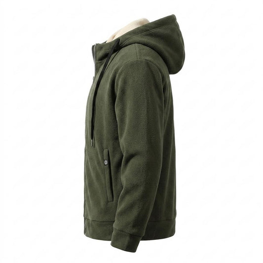 Allsaints Leather - Veram | Fleece Sherpa-Lined Jacket Unisex