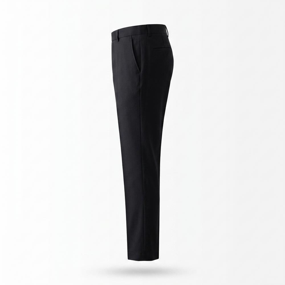 Allsaints Leather - Zelev | Straight-Leg Tailored Pants Men