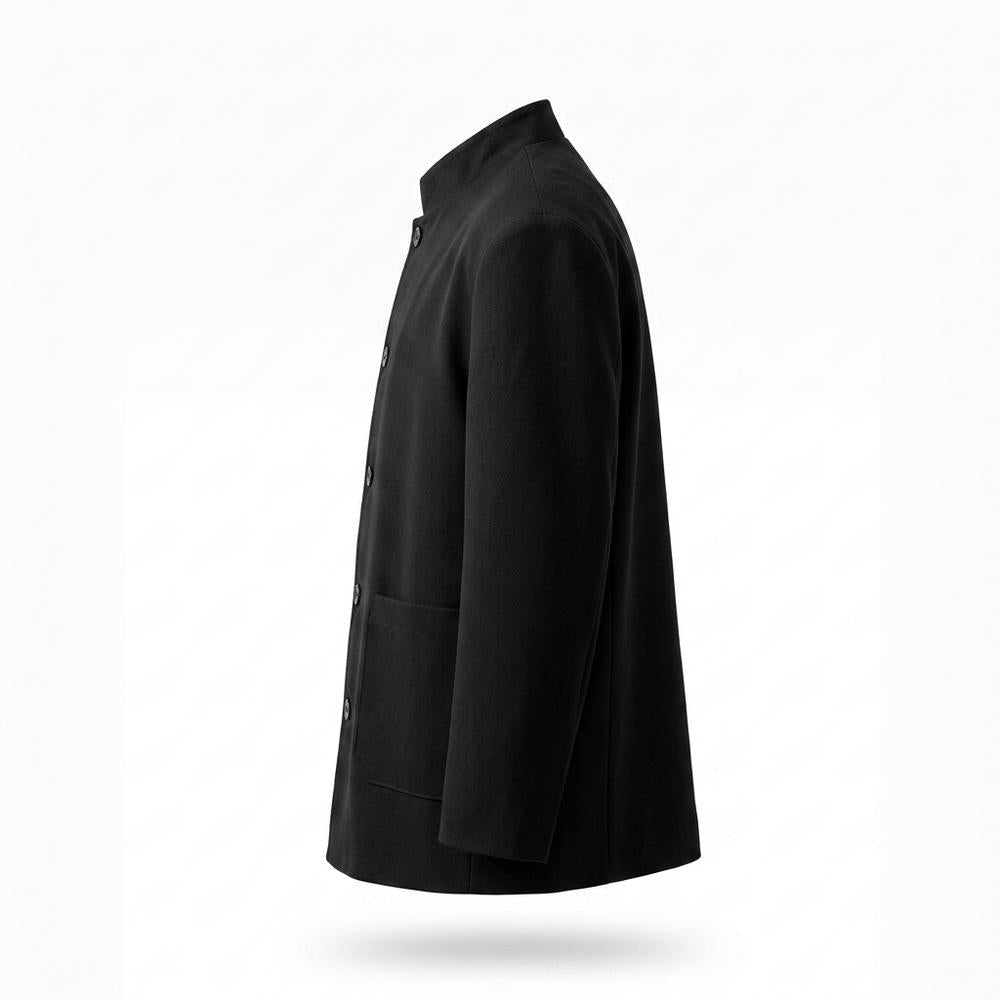 Allsaints Leather - Mimir | Stand-Collar Wool Jacket Men