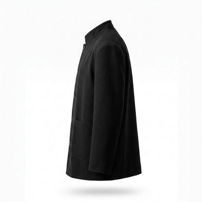 Allsaints Leather - Mimir | Stand-Collar Wool Jacket Men