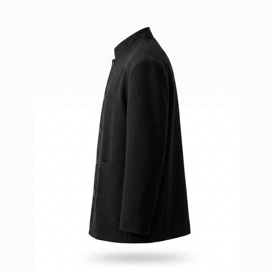Allsaints Leather - Mimir | Stand-Collar Wool Jacket Men