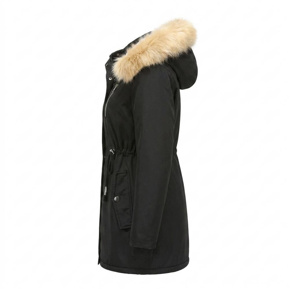 Allsaints Leather - Nolen | Hooded Lined Coat Women