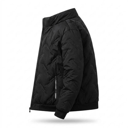 Allsaints Leather - Niven | Fleece-Lined Quilted Jacket Men