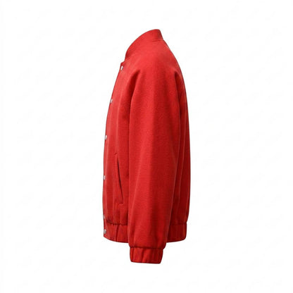 Allsaints Leather - Cavan | Felted Snap-Button Jacket Unisex