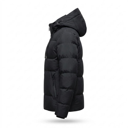 Allsaints Leather - Nemon | Padded Hooded Jacket Men