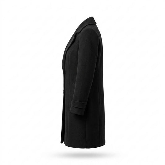 Allsaints Leather - Lelor | Double-Breasted Tailored Coat Women
