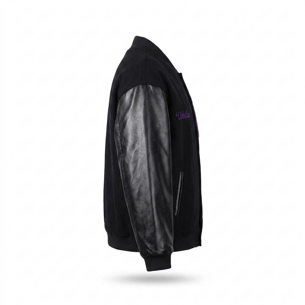 Allsaints Leather - Riram | Embroidered Button-Up Jacket Unisex