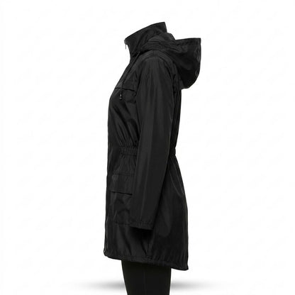 Allsaints Leather - Vilan | Hooded Water-Resistant Jacket Women