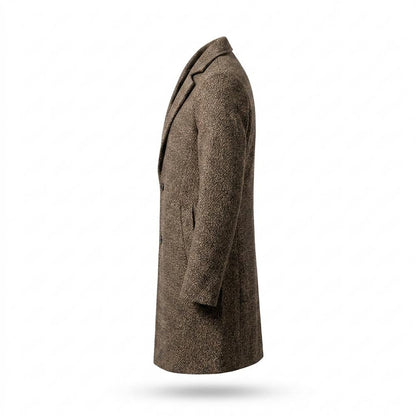 Allsaints Leather - Lylom | Heathered Single-Breasted Coat Men