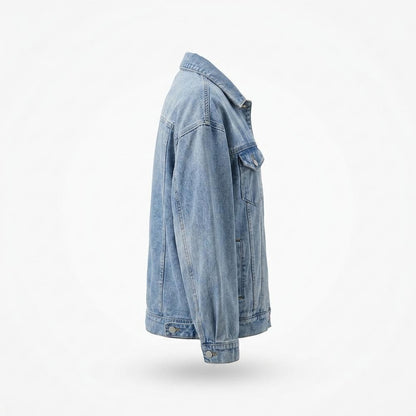 Allsaints Leather - Leran | Oversized Button-Front Denim Jacket Women