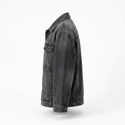 Allsaints Leather - Kavel | Oversized Button-Front Denim Jacket Women