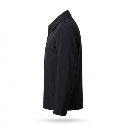 Allsaints Leather - Zarev | Zip-Up Collared Jacket Men