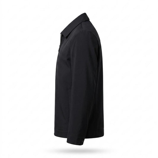 Allsaints Leather - Zarev | Zip-Up Collared Jacket Men
