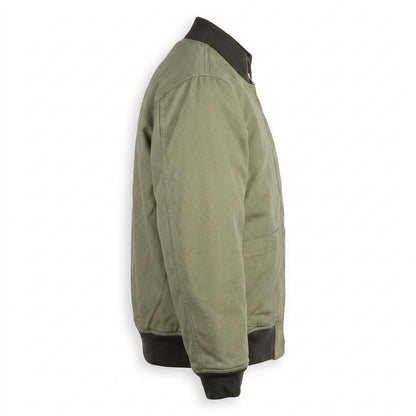 Allsaints Leather - Kelom | Zip-Up Twill Jacket Men