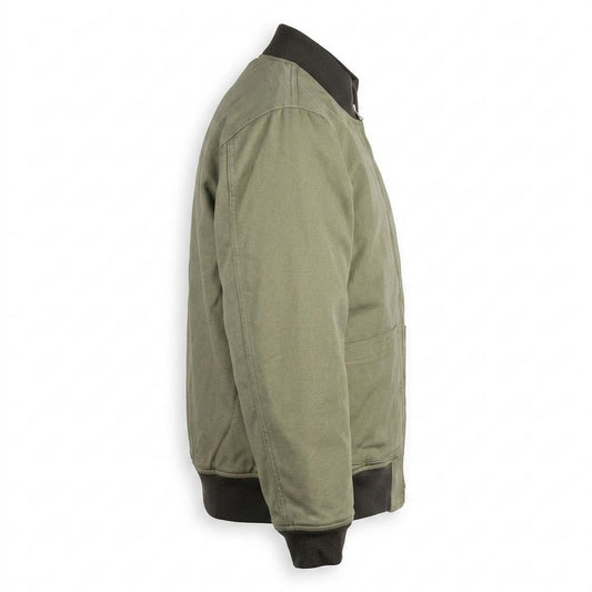 Allsaints Leather - Kelom | Zip-Up Twill Jacket Men