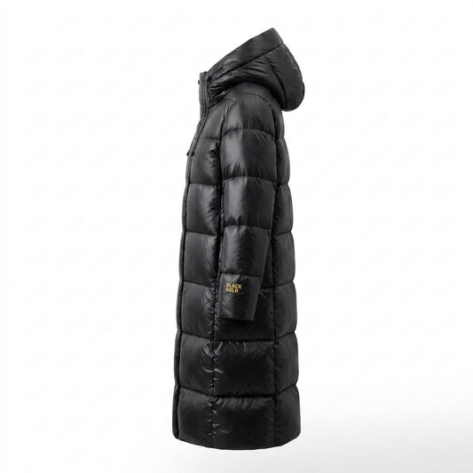 Allsaints Leather - Novar | Quilted Longline Coat Unisex