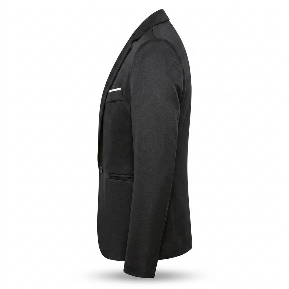 Allsaints Leather - Ronal | Slim-Fit Single-Button Blazer Men