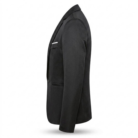 Allsaints Leather - Ronal | Slim-Fit Single-Button Blazer Men
