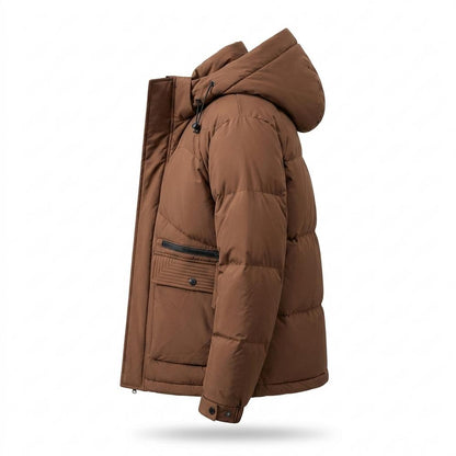 Allsaints Leather - Lytir | Quilted Hooded Jacket Men