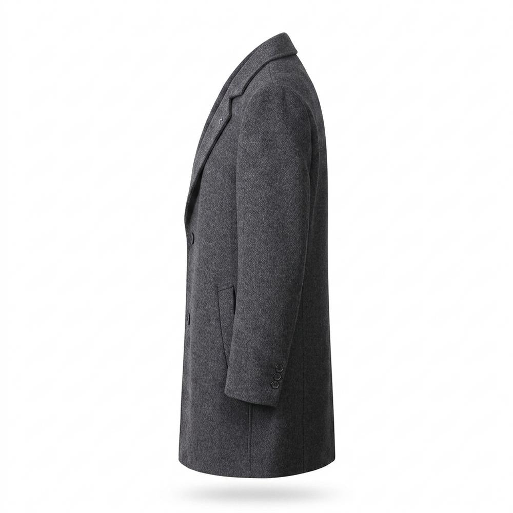 Allsaints Leather - Zomes | Single-Breasted Wool Coat Men