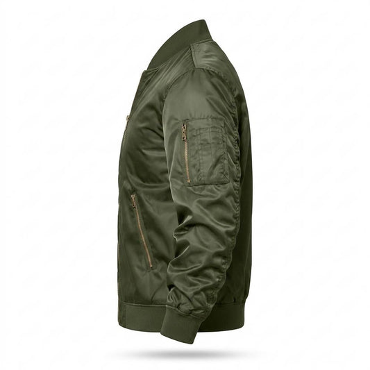 Allsaints Leather - Tilen | Zippered Lined Jacket Men