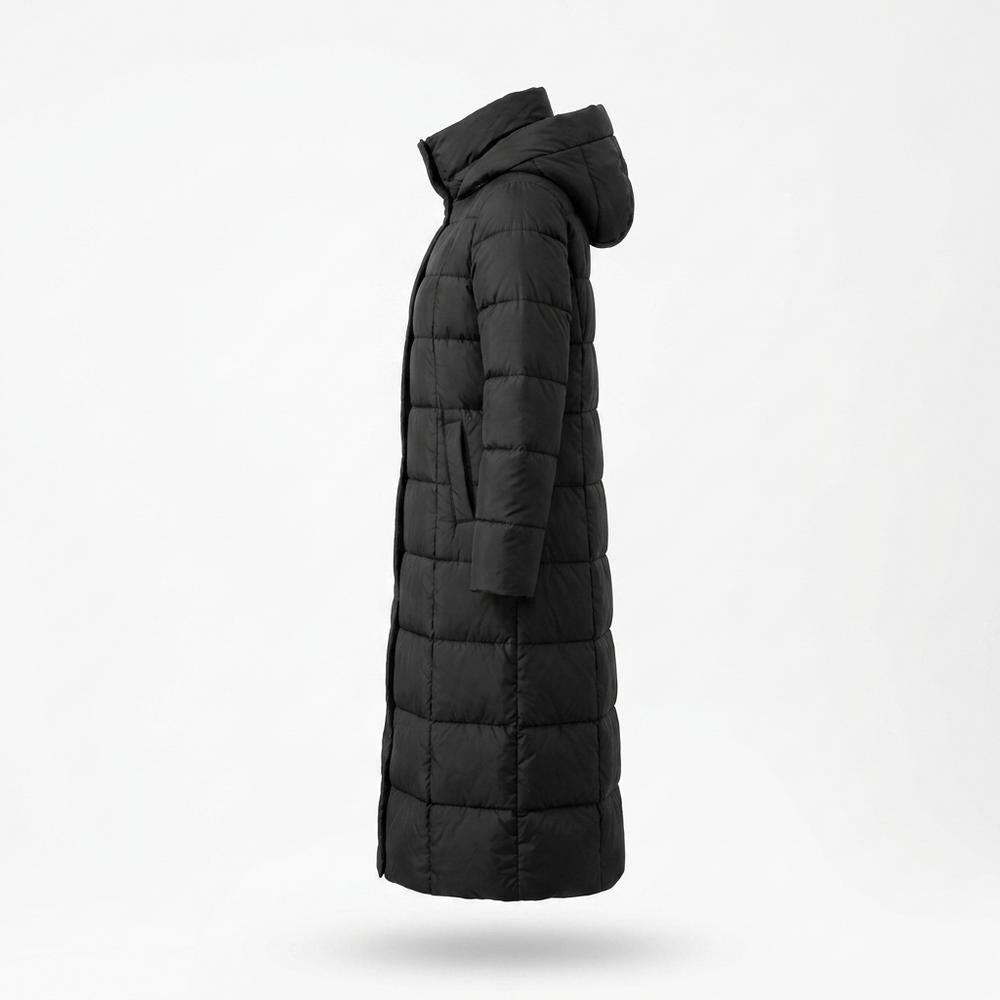 Allsaints Leather - Netor | Quilted Longline Coat Women