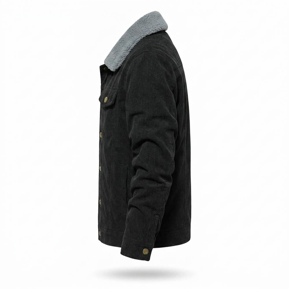 Allsaints Leather - Nitir | Corduroy Sherpa-Lined Jacket Men