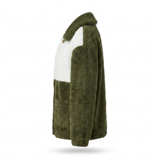 Allsaints Leather - Nilen | Color-Blocked Fleece Jacket Women