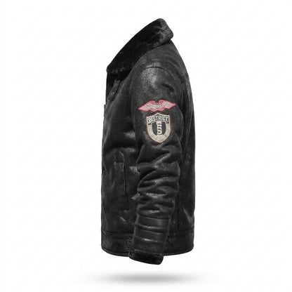 Allsaints Leather - Latal | Lined Zip-Up Jacket Men