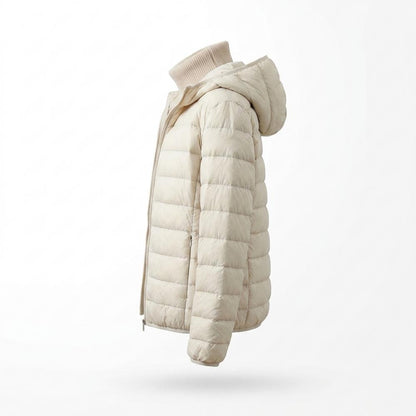 Allsaints Leather - Milom | Quilted Hooded Jacket Women